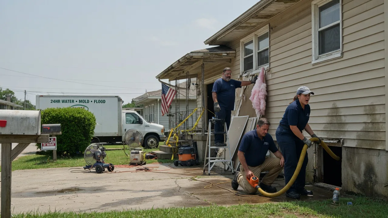 Water Damage Repair in Freeman, SD near me